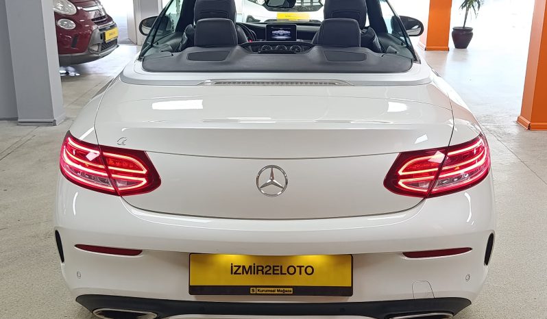 YETKİLİ BAYİDEN’ MERCEDES-BENZ C180 SPORT CABRİOLET 9G (2018) dolu