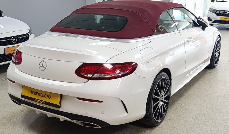 YETKİLİ BAYİDEN’ MERCEDES-BENZ C180 SPORT CABRİOLET 9G (2018) dolu