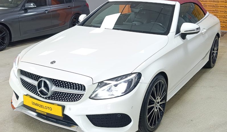 YETKİLİ BAYİDEN’ MERCEDES-BENZ C180 SPORT CABRİOLET 9G (2018) dolu